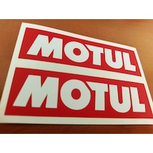 Motul Yağ Sticker Seti 2 Adet + 1  Yüksek Kalite.