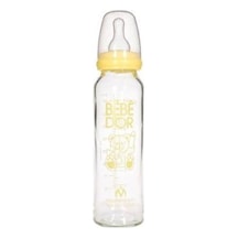 Orta Akış Isıcam Biberon 250 Ml / Sarı