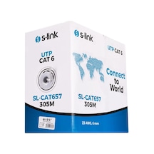 Sl-cat657 305m 23awg Utp Cat6 Kablo Belirtilmemiş