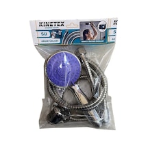 Knitex Mrn-3439 Kartlı Duş Seti 6'li Avantaj Paketi Mıchu Gümüş