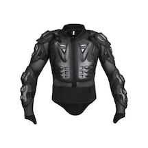 Motoanl Siyah Body Armor Fileli Yazlık Full Koruma Omuz Sırt Dirsek Göğüs Karın Koruma Cross Motorcu Montu