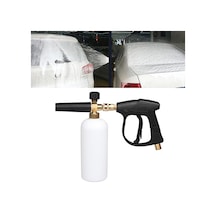 Sones Yüksek Basınçlı Araba Yıkama Köpük Tabancası Sabun Köpürtücü Jeneratör Su Püskürtme Tabancası, Dış Tel: 22 X 1,5, İç Delik: 14