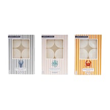 Mumsan Marin Maxi Tealight 6'lı 5 Adet Çok Renkli