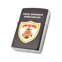 Sahil Güvelik Komutanlığı Baskılı Çakmak Koyu Renk