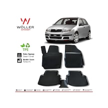 Skoda Fabia Paspas 1999 2007 Arası 3D Havuzlu Wöller Paspas