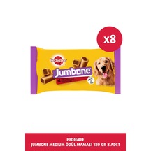 Pedigree Jumbone Sığır Etli Ödül Maması 8 x 180 G