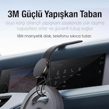 Alüminyum Elastik Katlanabilir Mgsafe Uyumlu Araç İçi Telefon Tutucu Masaüstü Telefon Tutucu