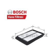 Nissan Qashqai 1.6 Dcı Bosch Hava Filtresi 2014-2018