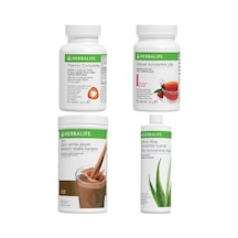 Herbalife Shake Çikolatalı Thermo Complete Aloe Vera Içecek Ahududulu Çay 50 Gr Birer Adet