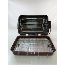 Uğur Katmer 1500 W Krom Rezistanslı Elektrikli Izgara
