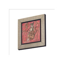 Çello Çalan Kedi Baskılı Mdf Magnet 7x7 82