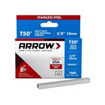 Fastener 506ss1 T50 Paslanmaz Çelik Zımba Teli, 1 Cm, 1000 Adet