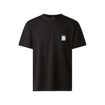The North Face M Mountaın Logo Rlx Ss Tee-graphıc Erkek Tişört Nf0a8guujk31 Siyah
