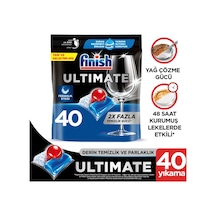Finish Ultimate Bulaşık Makinesi Deterjanı Tableti 40 Kapsül