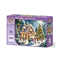 Art Çocuk Mutlu Yılbaşı 200 Parça Puzzle
