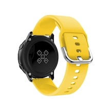 Samsung Galaxy Uyumlu Watch 3 Gear S3 Kordon 45Mm 46Mm Silikon Kordon