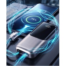 Led Ekranlı Süper Fast Charge Özellikli Mini Powerbank Çok Renkli