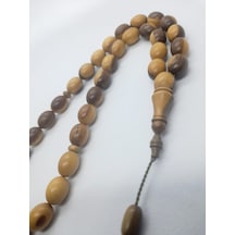 Akay Usta İmzalı Uçlu Küre Kesim Kokulu Çift Renk Pelesenk Tesbih