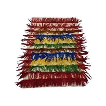 Kilim Antik El Dokuma Yün Uzun Tüylü Otantik Tülü Konya Kilimi 0047 - Yeni - Çok Renkli