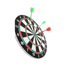 Lvsqvr 17 İnç Dart Tahtası 4 Metal Dart Oku Çok Renkli