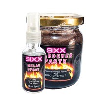 Sıxx Delay30 Mlsprey + Erkeklere Ekstradestek Özel Performansmacunu240 Gr