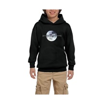 Angels And Airwaves Moon Siyah Çocuk Kapşonlu Sweatshirt Siyah