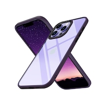 Newface - 666 - Apple iPhone Uyumlu 13 Pro Max Kılıf Power Silikon - Novapazr - - Mor