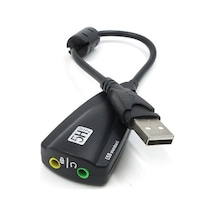 Gabble Gab-usc71 7.1 Kanal 15cm Siyah Usb Ses Kartı