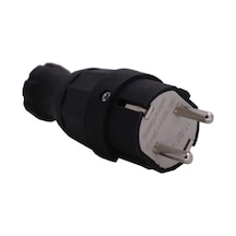 Monofaze Kauçuk Topraklı Erkek Fiş