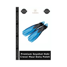 Premium Seyahat Hobi Cressi Maui Dalış Paleti Black - Blue