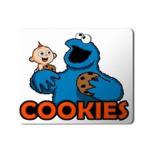 Cookie Monsters Kurabiye Canavarı Mouse Pad Mousepad