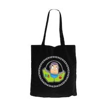 Buz Lightyear Tiny Siyah Kanvas Bez Çanta Siyah