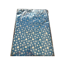 Omeyva Desenli Metalize Hediye Paketi Yapışkanlı Torba Poşet - 35x50 Cm. - 100 Adetlik 10 Paket