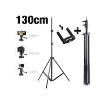 Ally 130Cm Işık Ayağı Tripod Standı 3 Ayaklı Tripod Işık Ayağı