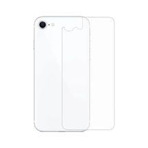 Ally iPhone Uyumlu Se3-se2 iPhone Uyumlu 8-7 Tempered Şeffaf Arka Cam Koruyucu- 1903 - Renk: Şeffaf 2