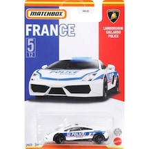 Matchbox Best Of France Series Lamborghini Gallardo Police Hbl02 Hfh72 Çok Renkli