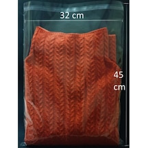 Yiğit Ticaret Şeffaf Yapışkanlı Poşet - Opp Kendinden Yapışkanlı Jelatin Parlak Poşet 32X45Cm - 100