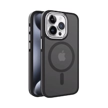 Joko Apple iPhone Uyumlu  15 Pro Max Uyumlu Winner Magsafe Kapak - Siyah