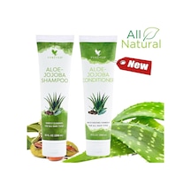 Forever Living Aloe Jojoba Şampuan 296 ML + Saç Kremi 296 ML