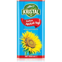 Kristal Rafine Ayçiçek Yağı Teneke 5 L