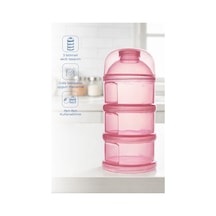 Babyjem Katlı Toz Mama Kabı Pembe
