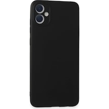 Samsung Galaxy Uyumlu, A05 Kılıf First Silikon - Siyah