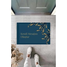 Dijital Baskı Kişiye Özel İç Kapı Dekorasyon Paspas Ps11208 Renkli