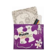 Funny Mat Washable Puzzle - Sevimli Dostlar