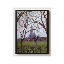 Mondrian Winterswijk'teki St. Jacob Kilisesi Çerçevesiz Poster 30x42 Cm A3 Tablo Modern Sanat