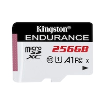 Kingston Sdce-256gb 256gb Microsdxc Endurance 95r-45w C10 A1 Uhs-ı Card Only Hafıza Kartı Kdo