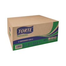 Torte Z Katlama Dispenser Havlu 21 x 21 CM 200'lü 12 Paket
