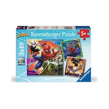 Ravensburger Çocuk Puzzle 3x49 Parça Marvel Spider Man Rpk120041153