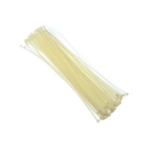Tek-iş Beyaz Cırt Kelepçe Kablo Bağı Seti 250mm X 3.6mm 100 Adet, Pratik Ve Dayanıklı Kablo Düzenleyici Genel