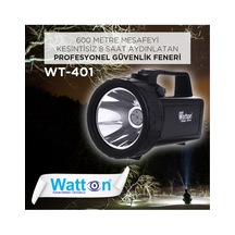 Watton Wt-401 Güvenlik Feneri 30 W Kuvvetinde